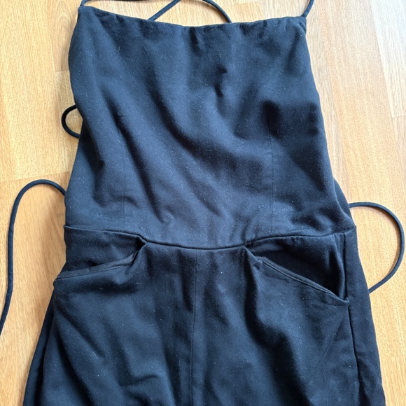 Reformation Rufus cropped tie back jumpsuit - Picture 6 of 6